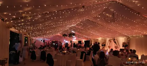 Girlandy w Katowickim parku Kościuszki - zdjęcie 2